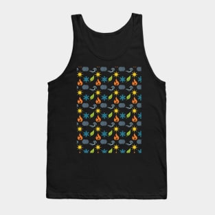 Colorful RPG Elements Pattern Tank Top